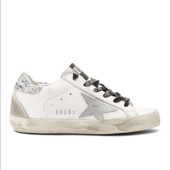 Golden Goose Shoes - Golden Goose | Glitter Superstar Sneakers Size 38